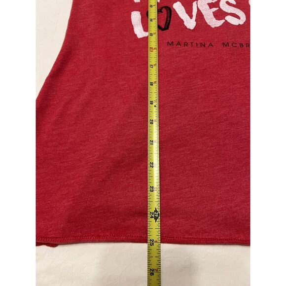 Vintage MARTINA MCBRIDE "My Baby Loves Me" Women's Tank Size Medium - Picture 8 of 9